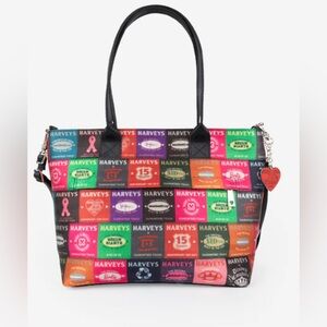 HARVEY’S - Harveys 25th Anniversary Seatbelt Patches Birthday Mini Tote